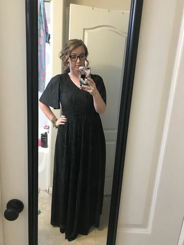 Customer photo review of Brigitte Brianna Splendor Dress