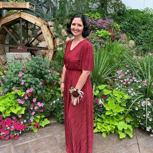 Customer photo review of Brigitte Brianna Splendor Dress