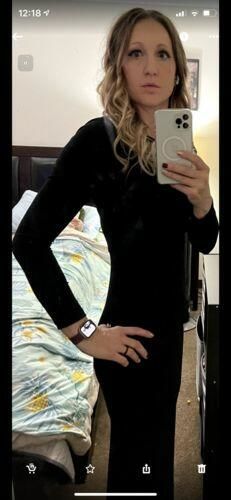 Customer photo review of Brigitte Brianna Black Tie Event Dress