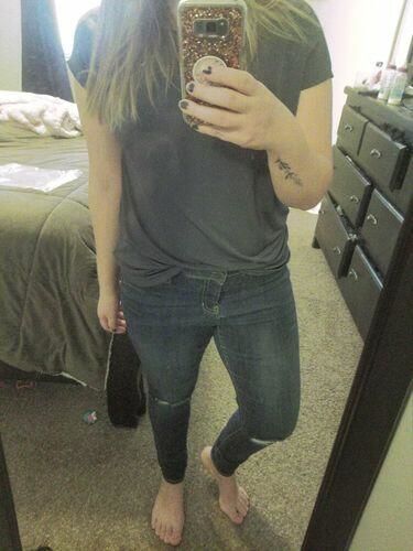 Customer photo review of Brigitte Brianna Everyday Tee