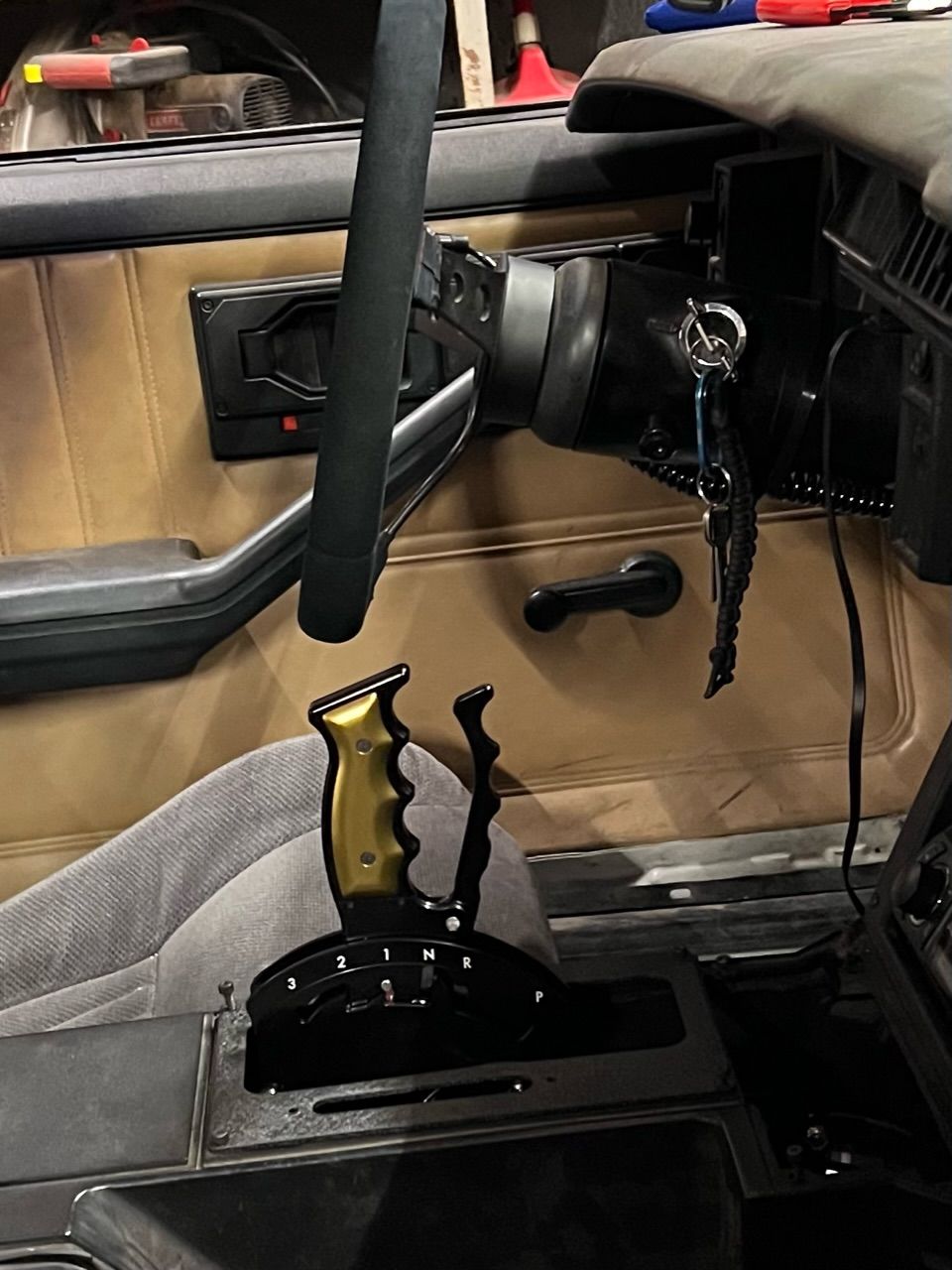 Customer photo review of TH400 3 Speed Reverse Pattern Operator Series Billet Shifter Front Exit 16-1700