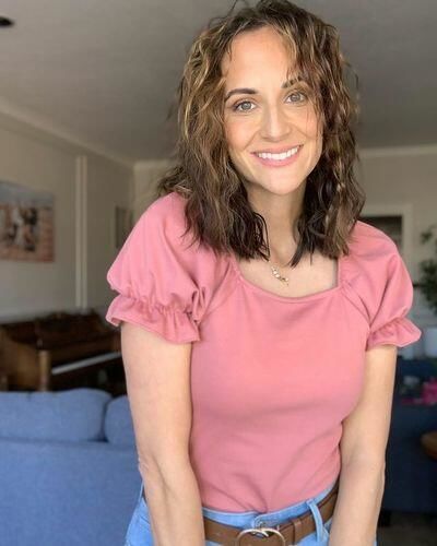 Customer photo review of Brigitte Brianna Picnic Top