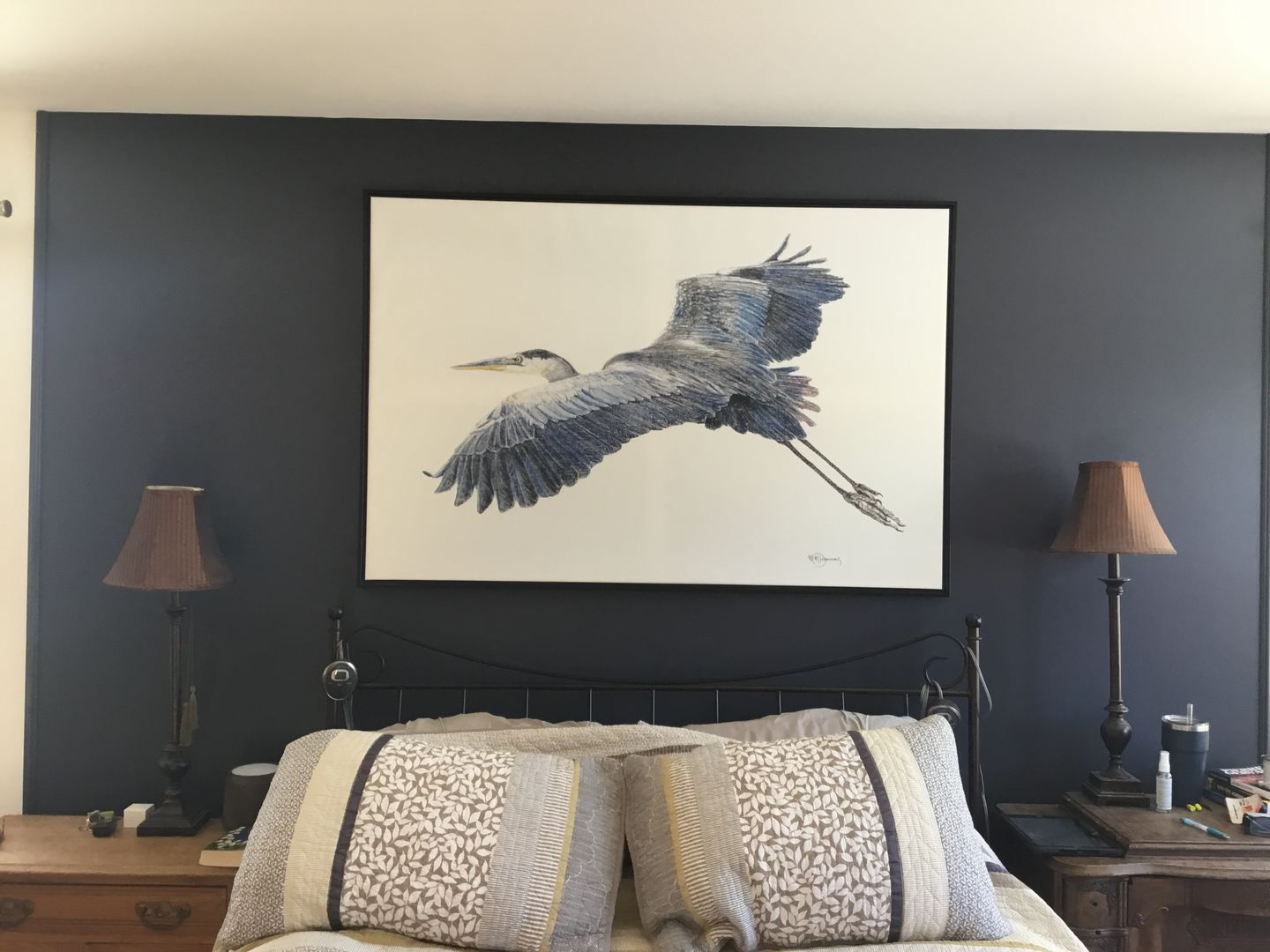Customer photo review of Great Blue Heron - illustration