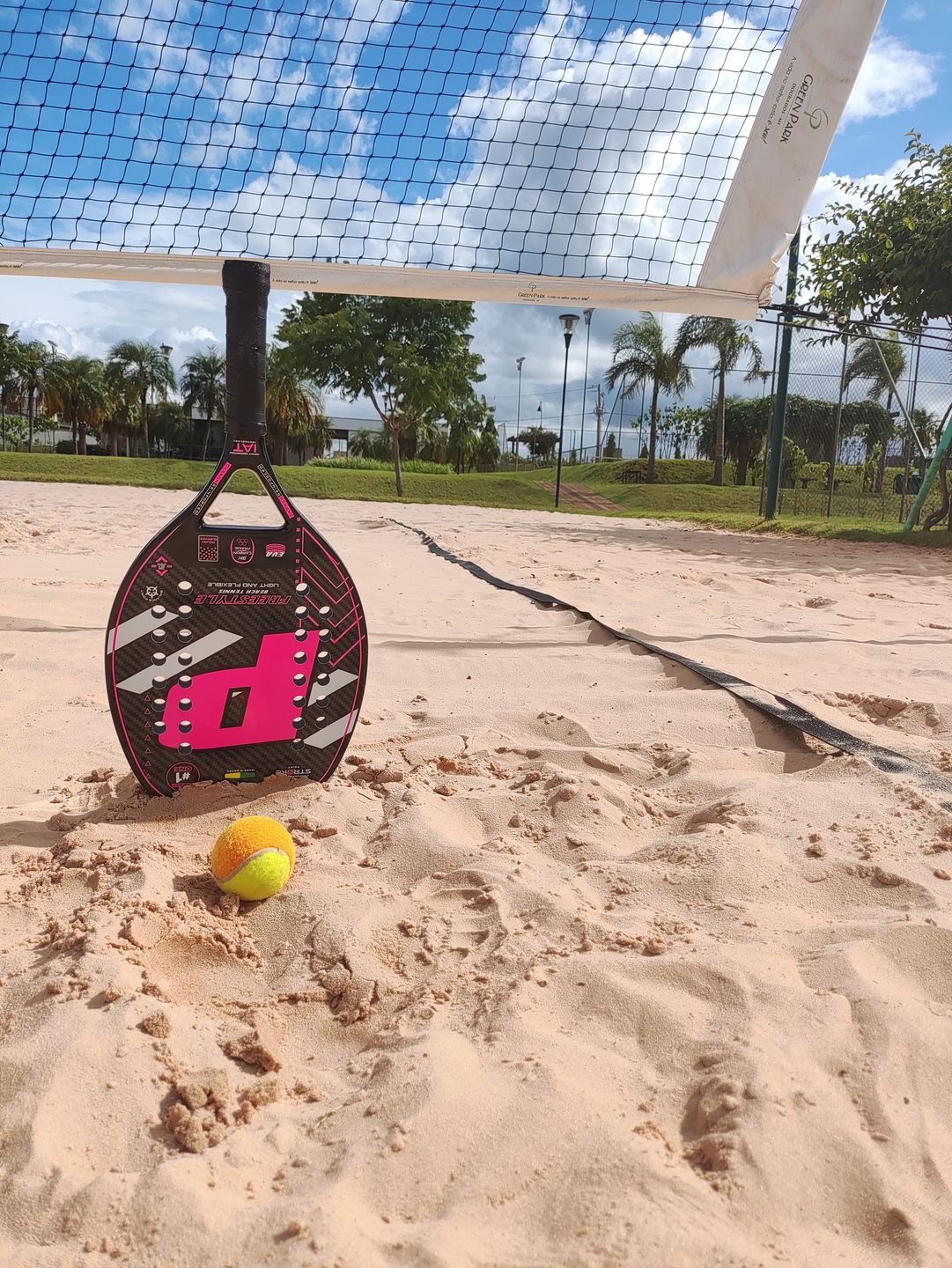 Customer photo review of Raquete Beach Tennis Freestyle