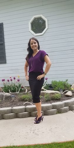 Customer photo review of Brigitte Brianna Dream Skirt
