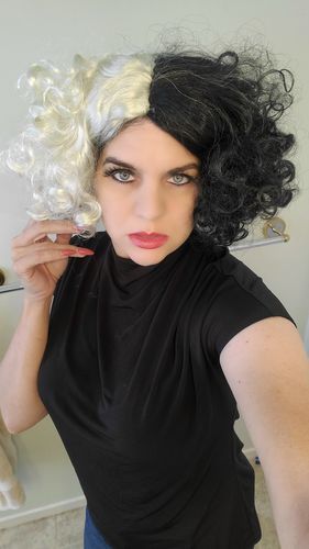 Customer photo review of Brigitte Brianna Cascade Top