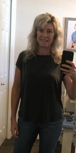 Customer photo review of Brigitte Brianna Everyday Tee