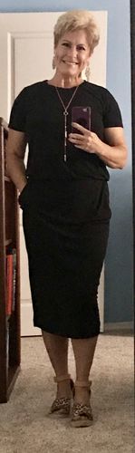 Customer photo review of Brigitte Brianna Leisure Dress
