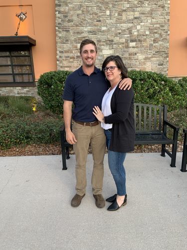Customer photo review of Brigitte Brianna Favorite V-Neck Basic Tee