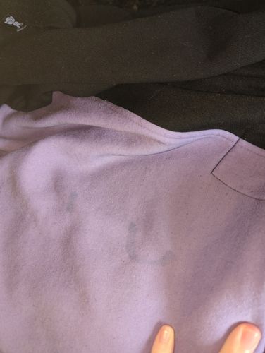 Customer photo review of Bunny Hoodie (LAVENDER/BLACK)