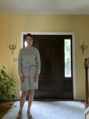 Customer photo review of Brigitte Brianna Sail Sweats
