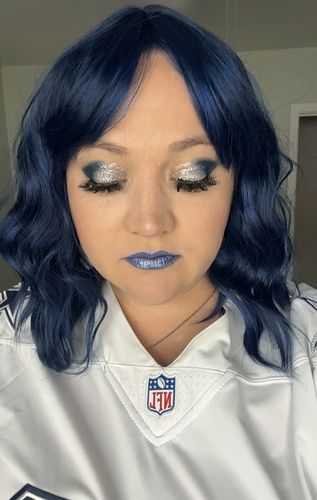 Customer photo review of GlowSkönhet™ Diamant Glitter Ögonskugga