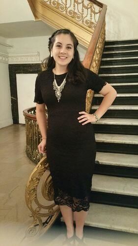 Customer photo review of Brigitte Brianna Regal Dress