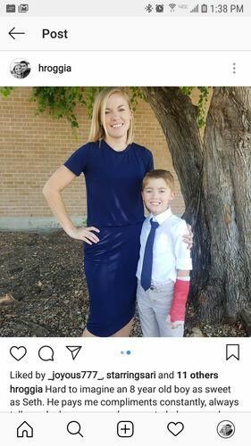 Customer photo review of Brigitte Brianna Leisure Dress