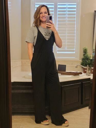 Customer photo review of Brigitte Brianna Tank Jumper