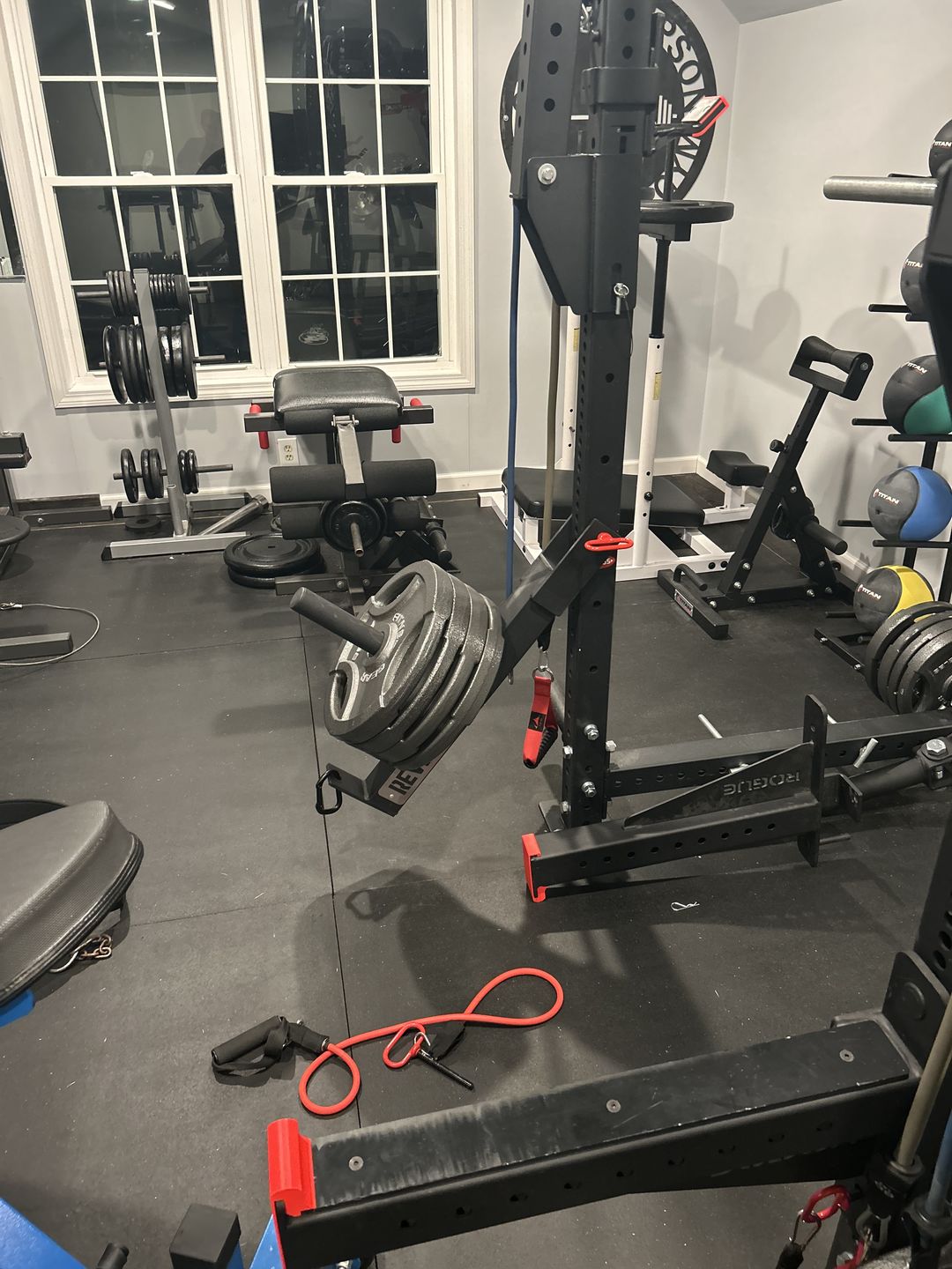 Customer photo review of Belt squat attachment