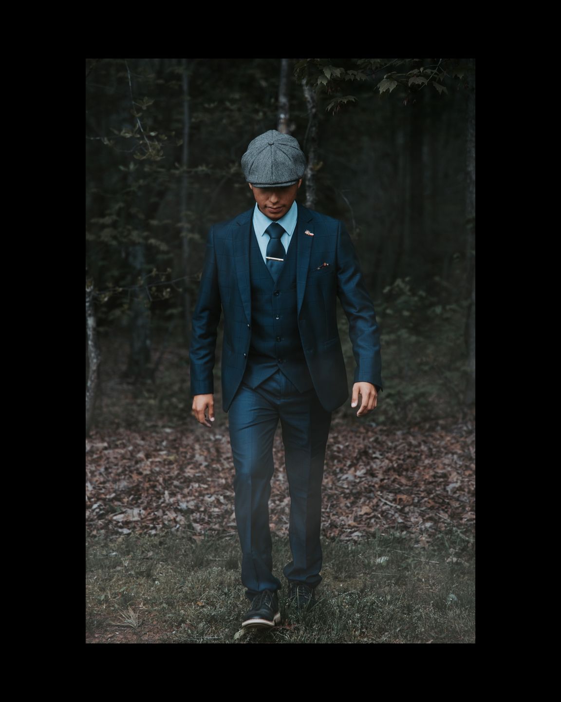 Customer photo review of Three-piece suit Shelby - Checkered