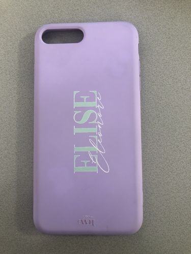 Customer photo review of iPhone 7/8 Plus Purple - Customized Color Case