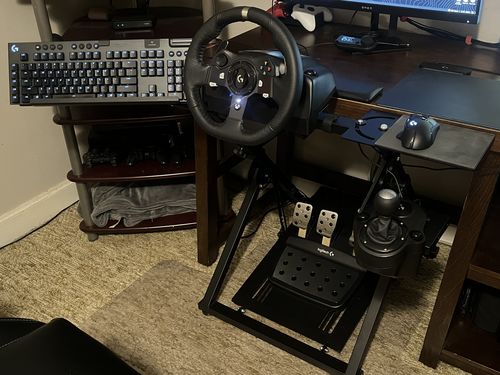 Customer photo review of APEX Steering Wheel Stand