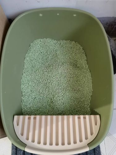 Customer photo review of Michu Natural Clumping Tofu Cat Litter 2.5kg/6L