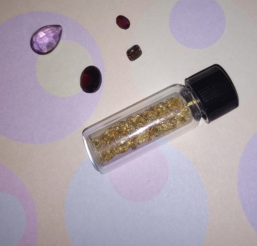 Customer photo review of Jackpot 'GOLD & PRECIOUS GEM' Panning Paydirt – Gold Prospecting Concentrate