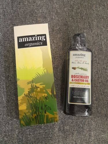 Customer photo review of Rosemary & Castor Oil for Hair Growth