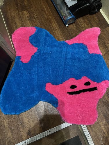 Customer photo review of Tufting Starter Kit - Cut Pile - Extra fabric