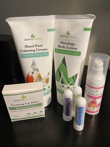 Customer photo review of Chemo Skin Care Kit