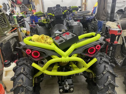 Customer photo review of LED Rear lights for Can Am G2 Rear Light