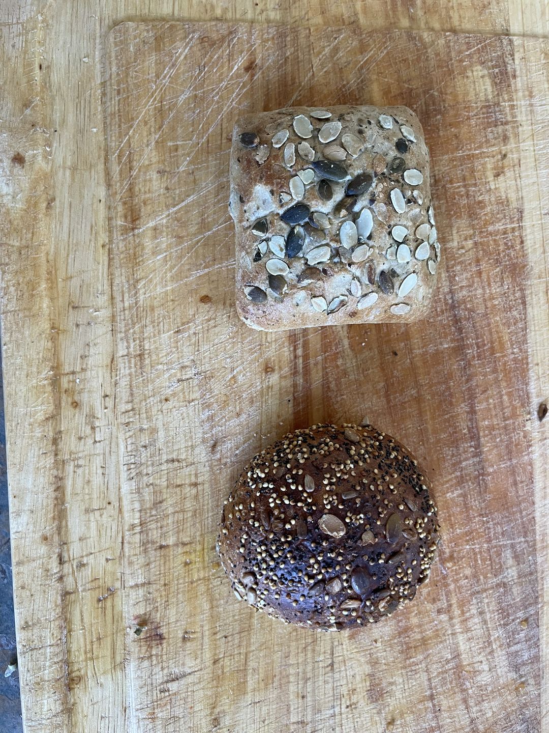 Customer photo review of Pumpkin Seed Rolls (5 pack)