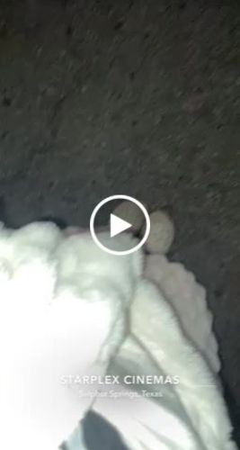 Customer video review of RARE Camo Baby Blue Chenille Hoodie