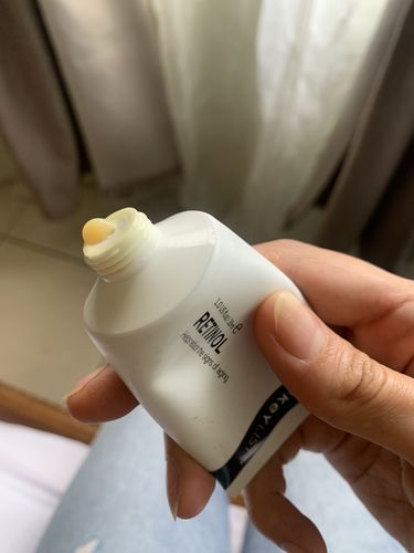 Customer photo review of Retinol Anti-Aging Serum