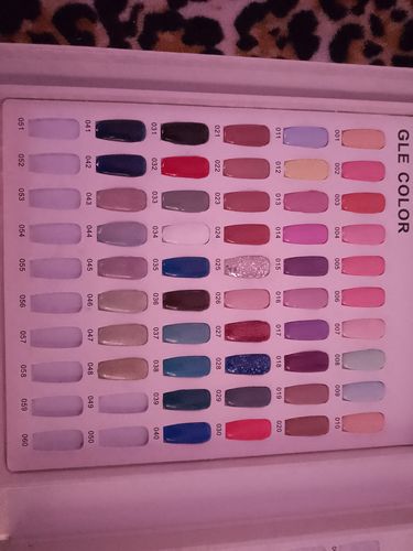 Customer photo review of Libro para Muestras 120 Espacios Blanco