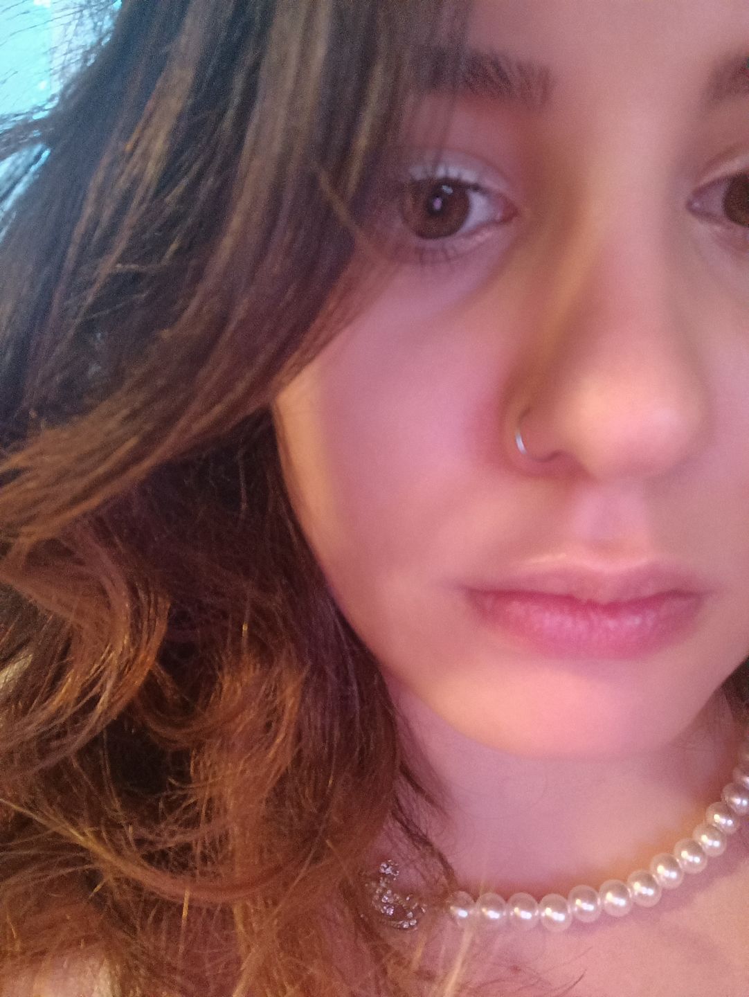 Customer photo review of Piercing au nez Anne