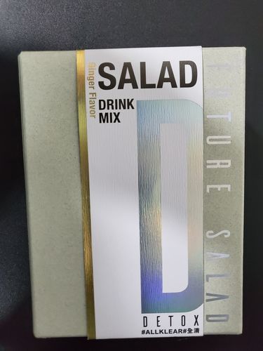 Customer photo review of Detox Salad Drink Mix Ginger Flavor 30 Sachets #Allklear
