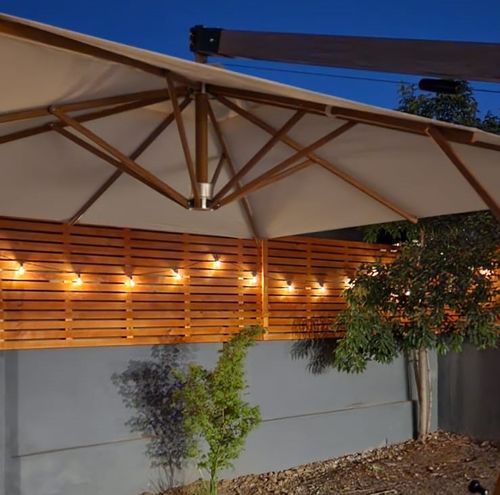 Customer photo review of Guirnalda Edison LED Solares 10  Metros