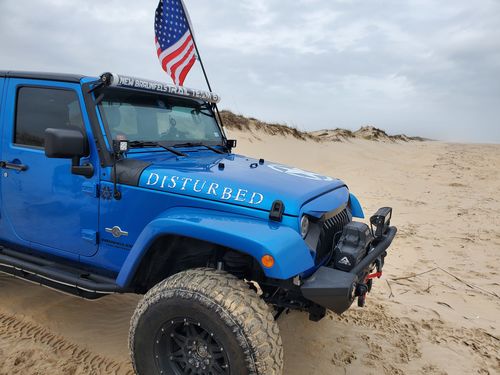 Customer photo review of Aerolidz Dual Row Clear Light Bar Cover - 52” LED Silencer