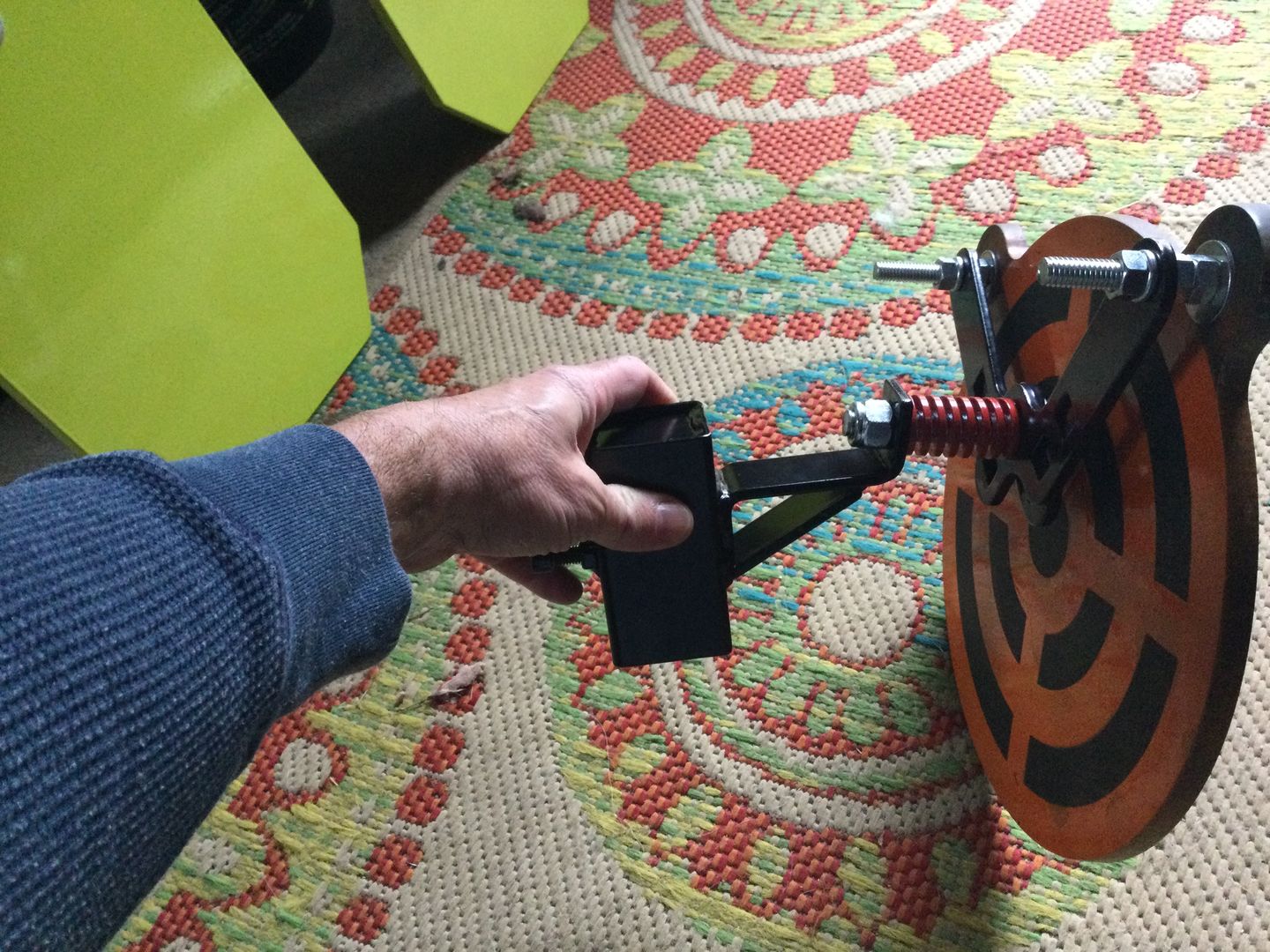 Customer photo review of T-Post Target Mount Bracket - 2 PACK