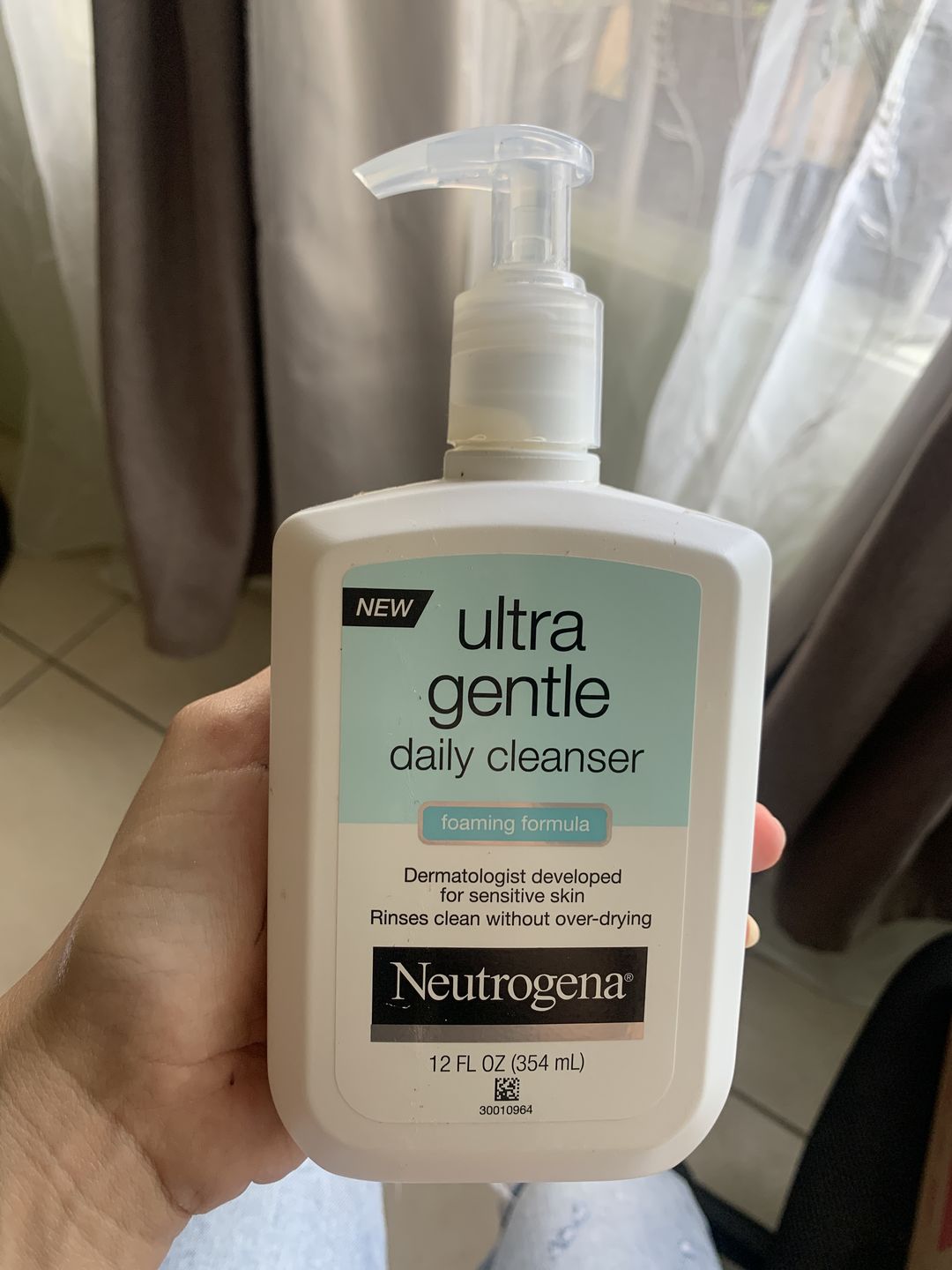 Customer photo review of Ultra Gentle Daily Cleanser