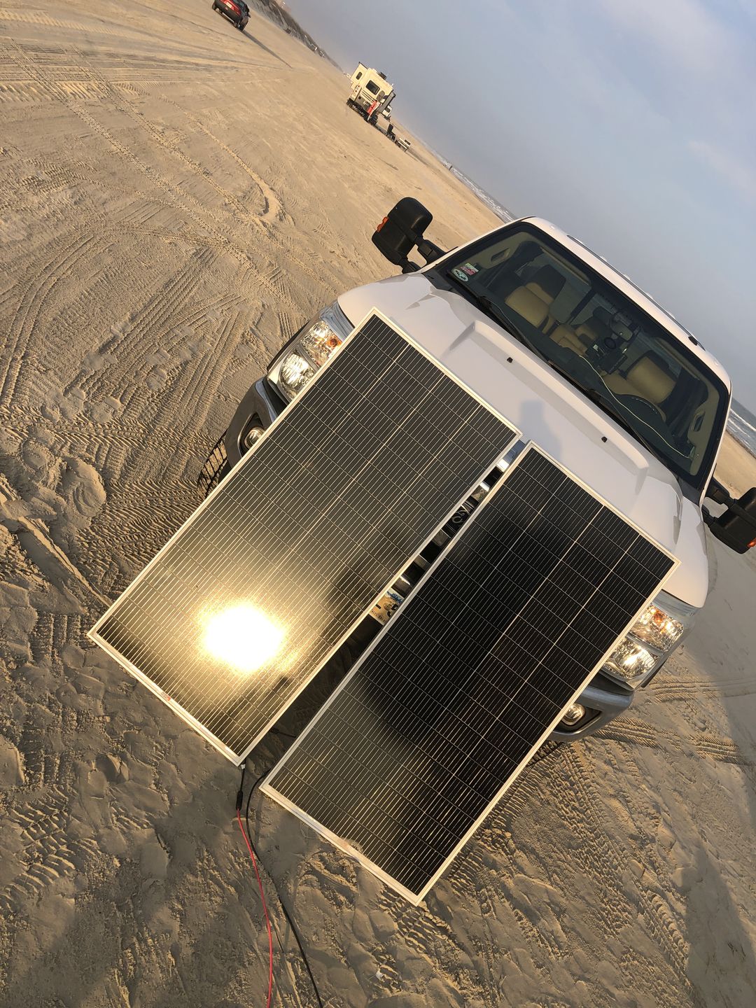 Customer photo review of MEGA 200 Watt Monocrystalline Solar Panel | Best 24V Panel for RVs and Off-Grid | 25-Year Output Warranty | UL Certified