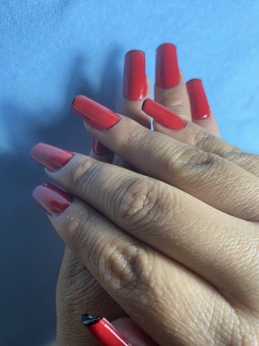 Customer photo review of Gel Liner Blanco 10 ml Fantasy Nails