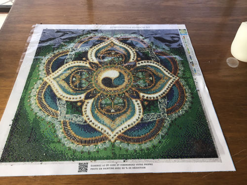 Customer photo review of Oma kuva | timanttimaalaus