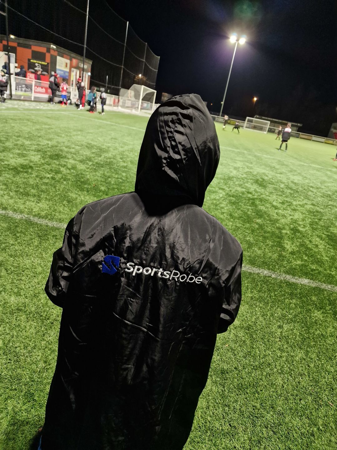 Customer photo review of The SportsRobe - Blue Junior