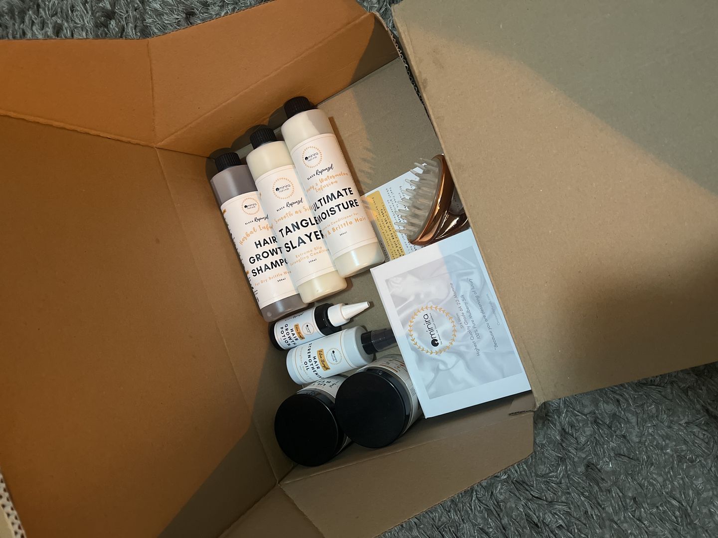 Customer photo review of Hair Recovery Bundle