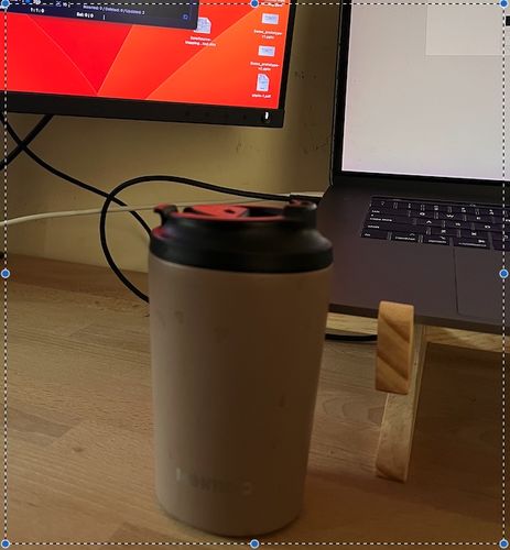 Customer photo review of 12oz Sense Coffee Cup 340ml