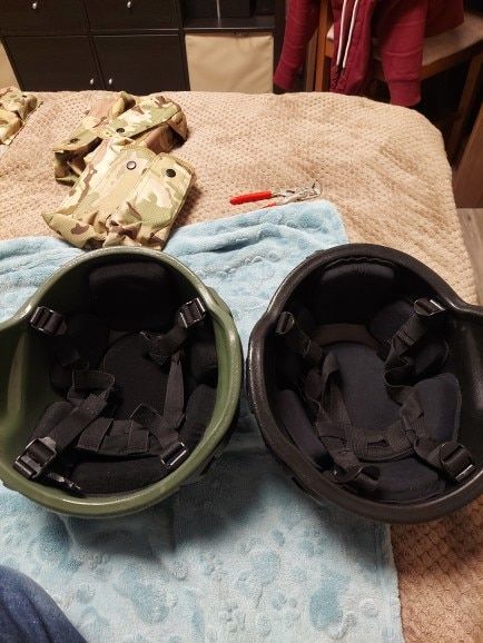 Customer photo review of Casque militaire pare-balles