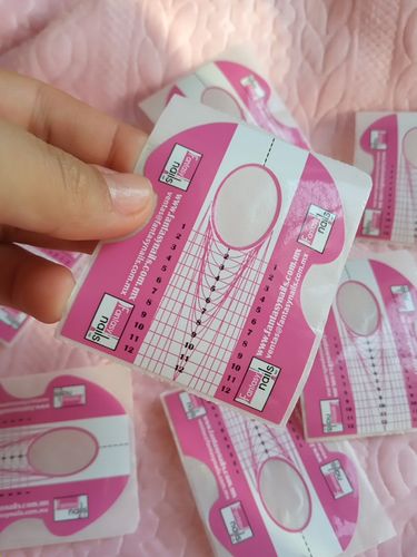 Customer photo review of Formas Rosa #12 250 pzas Fantasy Nails