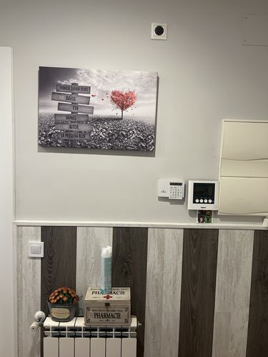 Customer photo review of Lienzo Árbol Corazón con Nombres Personalizados
