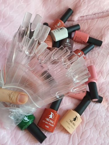 Customer photo review of Muestrario Aro Cuadrado Crystal 50 pzas
