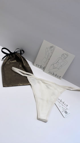 Customer photo review of Signature Thong - Ivory